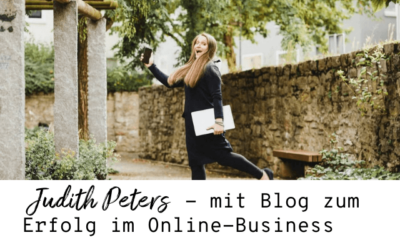 Im Interview: Judith Peters aka Sympatexter – mit Bloggen zum Erfolg im Online-Business