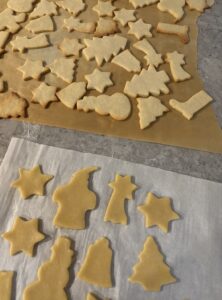 Trotz Umzug ans andere Ende der Welt konnten wir uns zu Weihnachten das Plätzchenbacken natürlich nicht entgehen lassen!