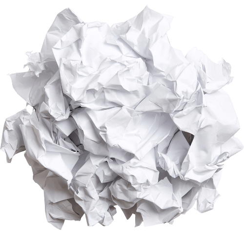 Papierknäuel