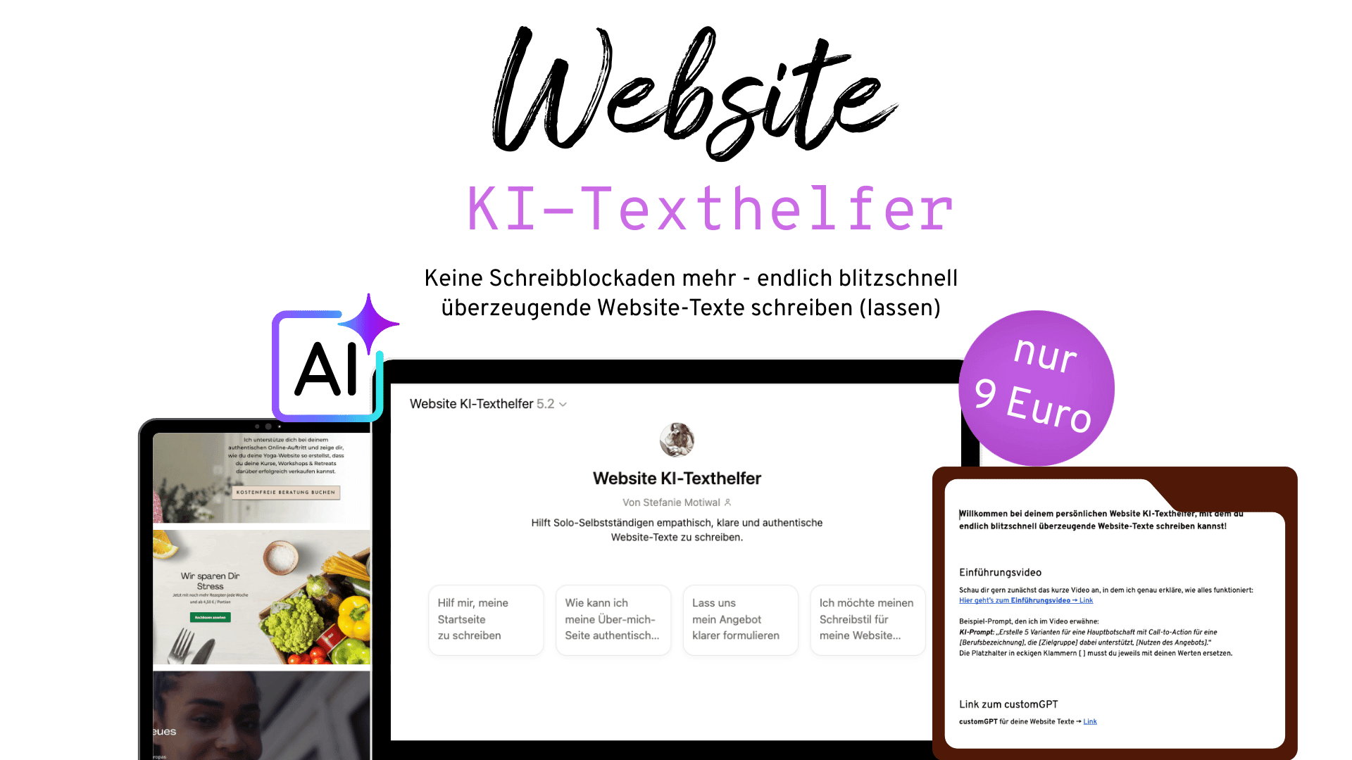 Website KI Texthelfer compr